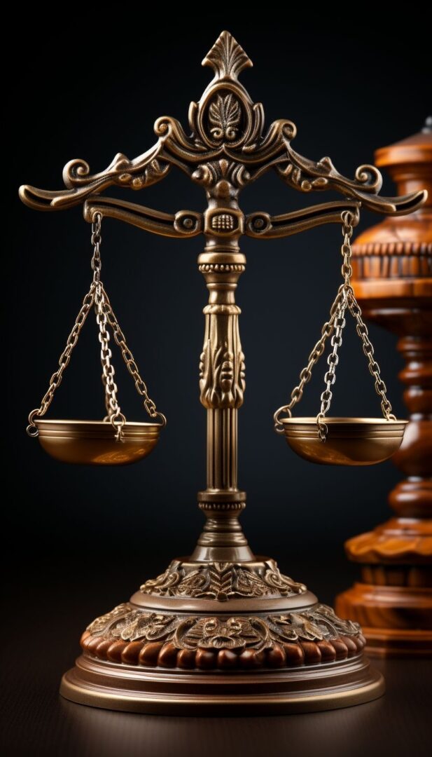 Divorce lawyer handling case files